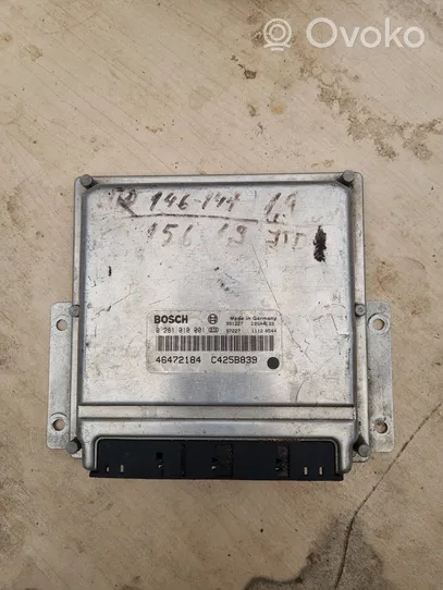 Lancia Lybra Sterownik / Moduł ECU 46472184