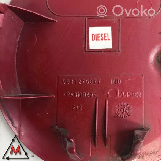 Citroen Xsara Picasso Bouchon, volet de trappe de réservoir à carburant 9631275877