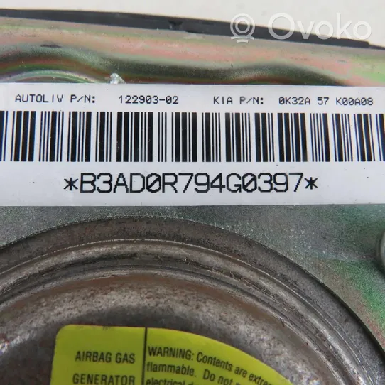 KIA Rio Airbag de volant 0K32A57K00A08