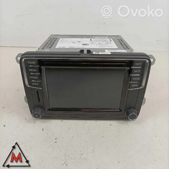 Volkswagen Caddy Radio/CD/DVD/GPS-pääyksikkö 5K7035200