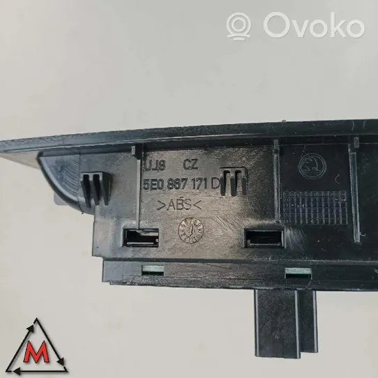 Skoda Octavia Mk2 (1Z) Przyciski szyb 5E0867171D