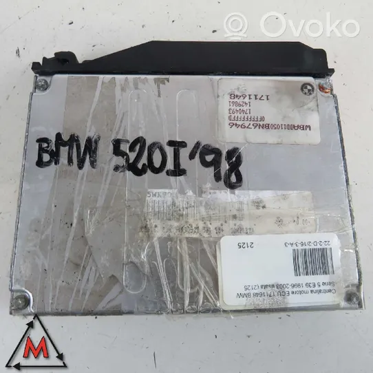 BMW 5 E39 Calculateur moteur ECU 1711648