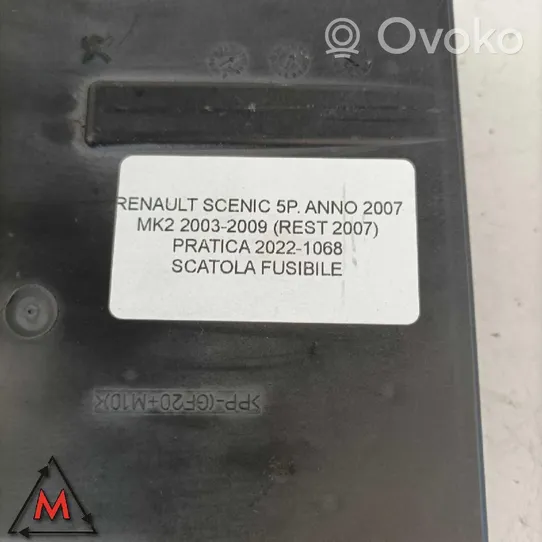 Renault Scenic II -  Grand scenic II Boîte à fusibles 8200481866-H