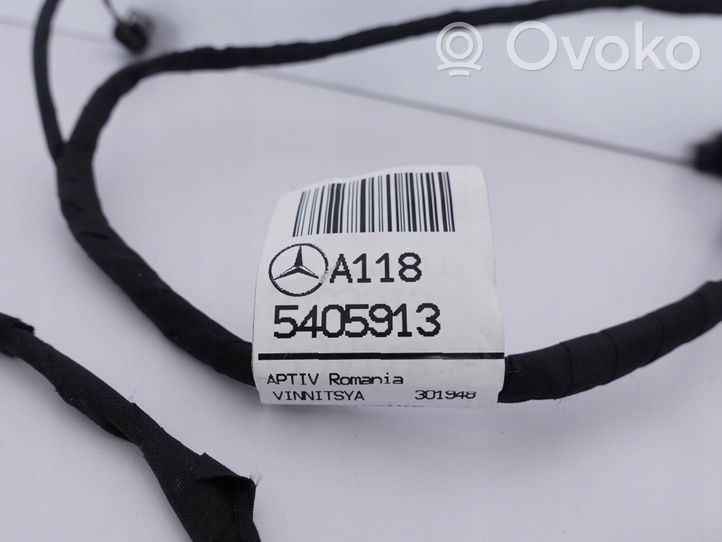 Mercedes-Benz CLA C118 X118 Pysäköintitutkan anturin johtosarja (PDC) A1185405913
