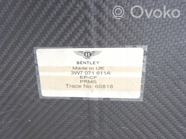 Bentley Continental Takapuskurin alaosan lista 3W7071611A