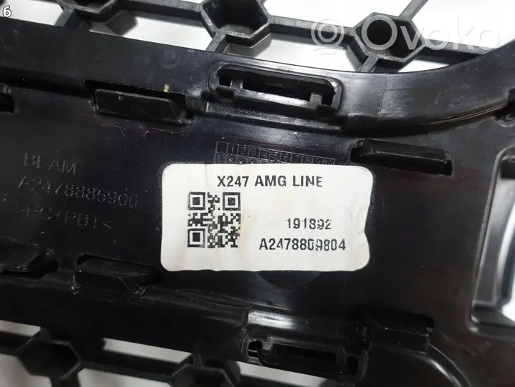 Mercedes-Benz GLB x247 Griglia superiore del radiatore paraurti anteriore A2478885900