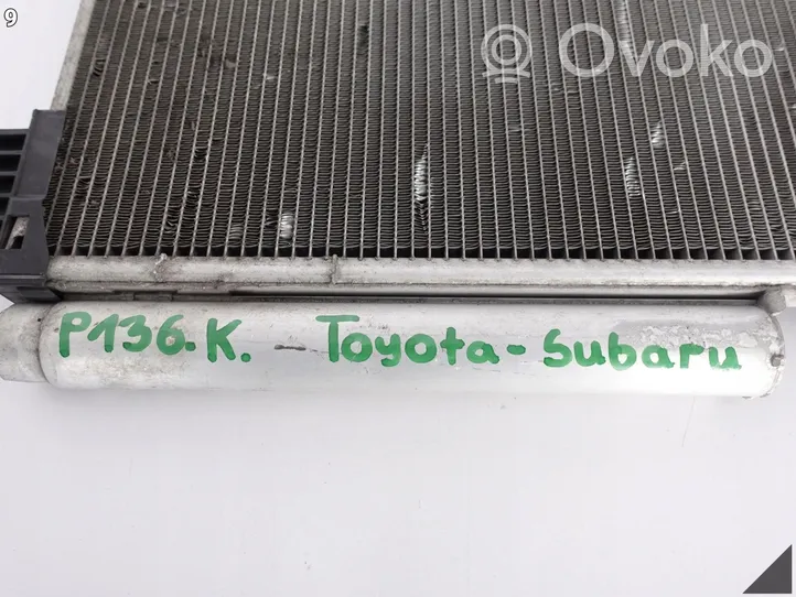 Toyota Verso-S Skraplacz / Chłodnica klimatyzacji 4221746372