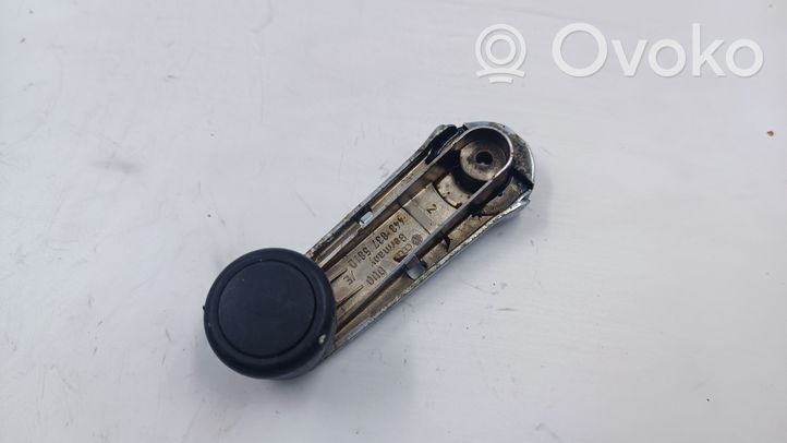 Audi A6 S6 C4 4A Front door window winding handle 443837581D