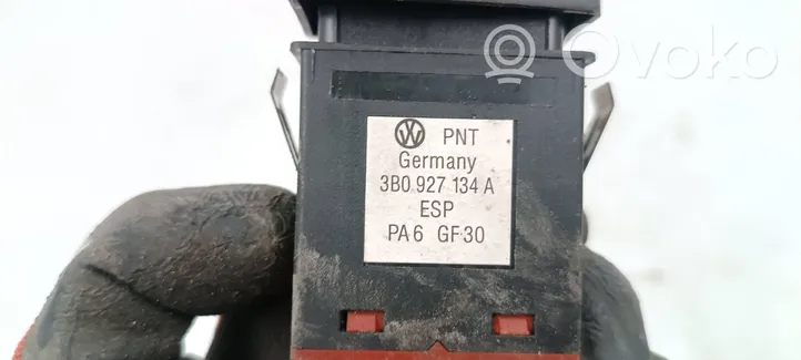 Volkswagen PASSAT B5.5 ESP (stability program) switch 3B0927134A