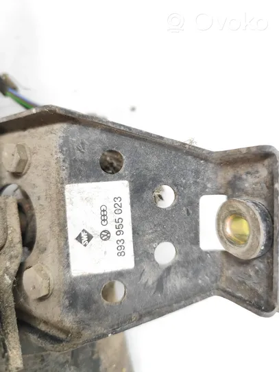 Audi 80 90 B3 Mechanizm i silniczek wycieraczek szyby przedniej / czołowej 893955023