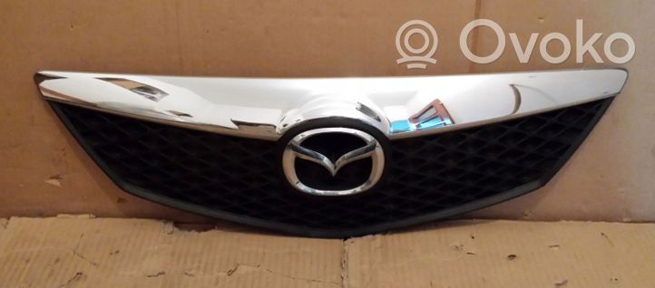 Mazda 2 Maskownica / Grill / Atrapa górna chłodnicy 