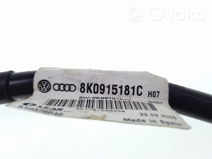 Audi A6 S6 C6 4F Câble de batterie positif 8K0915181C