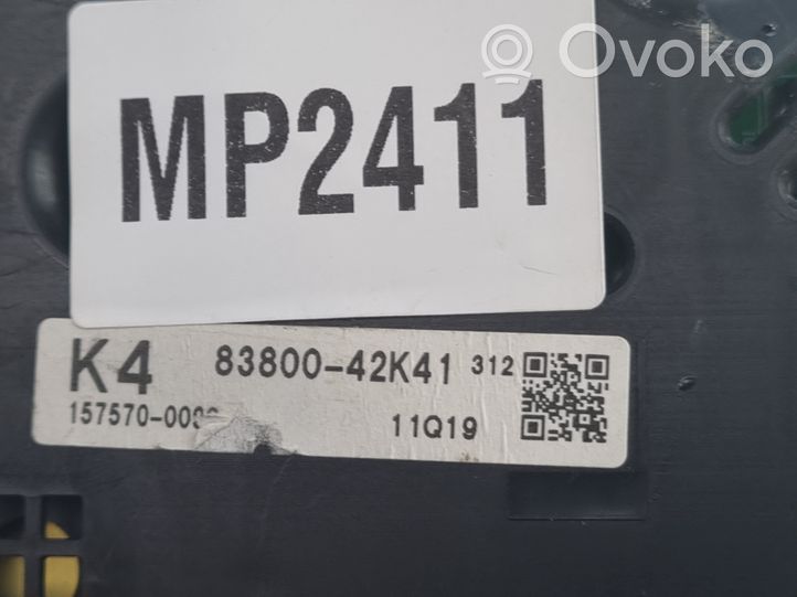 Toyota RAV 4 (XA40) Nopeusmittari (mittaristo) 8380042K41