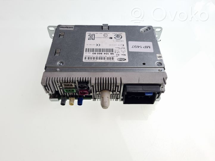 Citroen C4 II Picasso Navigacijos (GPS) valdymo blokas 9810486080