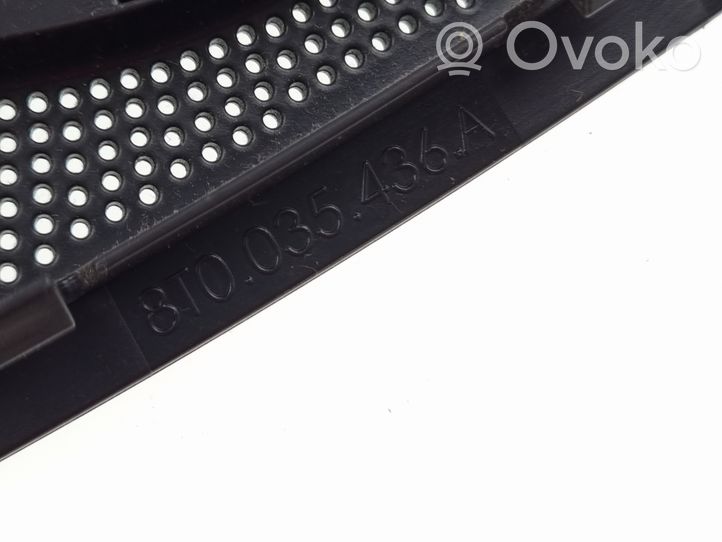 Audi A5 8T 8F Grilles, couvercle de haut-parleur porte arrière 8T0035436A