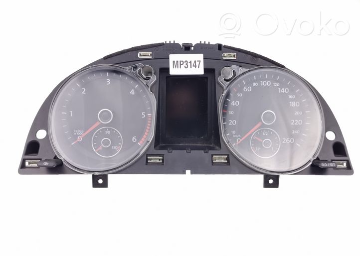 Volkswagen PASSAT B7 Compteur de vitesse tableau de bord 3AA920870A