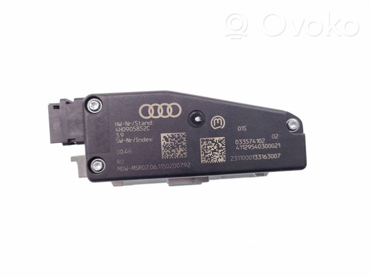 Audi A6 S6 C7 4G Blocchetto del volante 4H0905852C