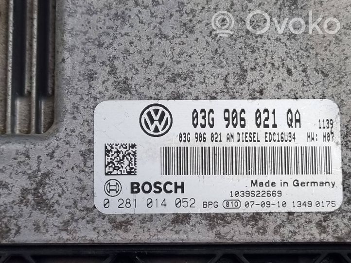 Volkswagen Golf V Sterownik / Moduł ECU 03G906021QA