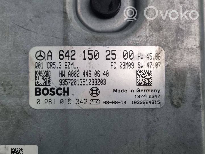 Mercedes-Benz S W221 Sterownik / Moduł ECU A6421502500