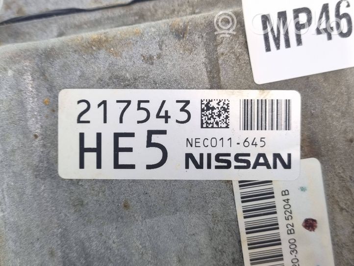 Nissan Murano Z52 Centralina/modulo del motore NEC011645