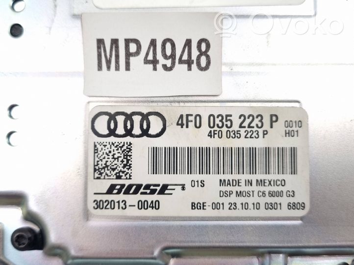 Audi A6 S6 C6 4F Vahvistin 4F0035223P