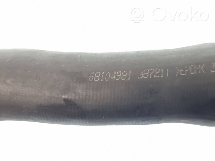 Chrysler 200 Engine coolant pipe/hose 68104981