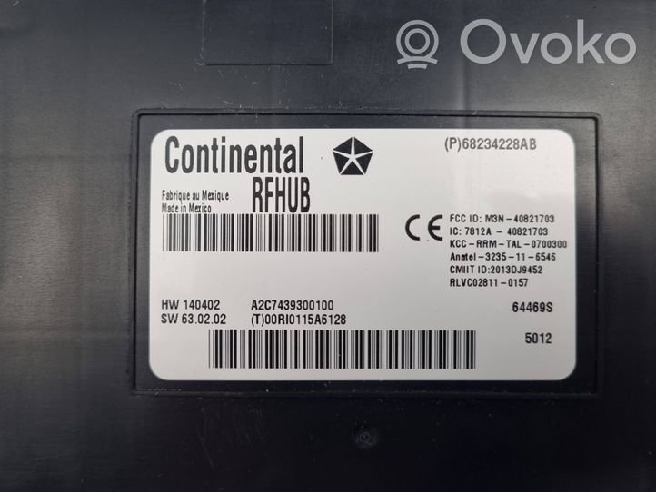 Dodge Challenger Unidad de control/módulo del control remoto P68234228AB