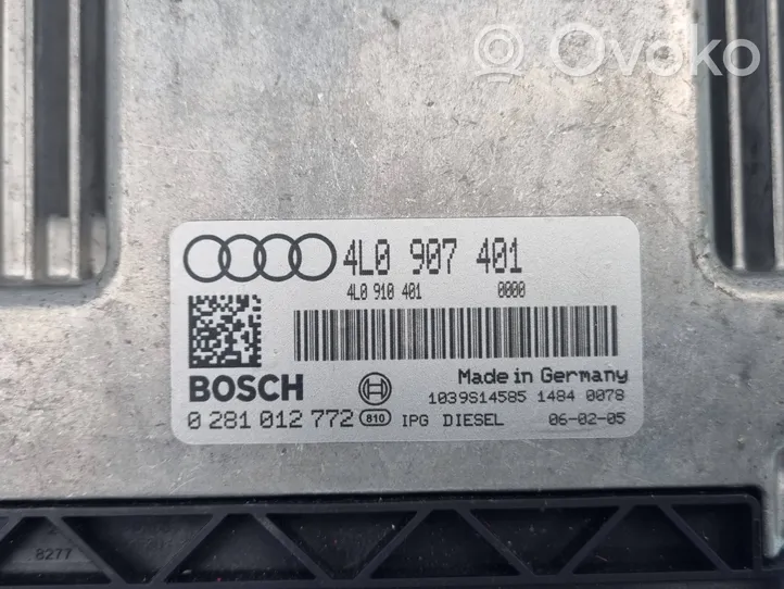 Audi Q7 4L Moottorin ohjainlaite/moduuli 4L0907401