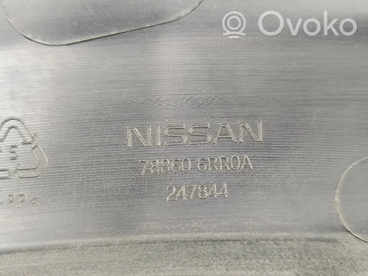 Nissan Rogue Moulure de porte arrière 788606RR0A