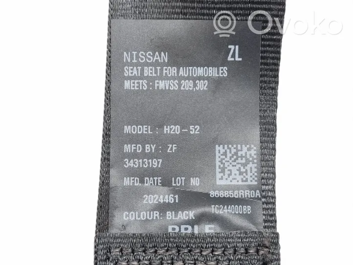 Nissan Rogue Ceinture de sécurité avant 868856RR0A