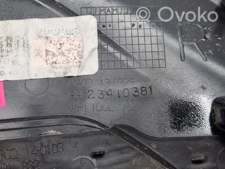 Chevrolet Volt II Listwa / Nakładka na błotnik przedni 23410381