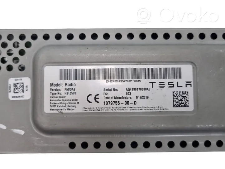 Tesla Model 3 Autres unités de commande / modules 107975500D
