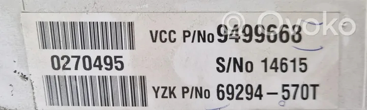 Volvo XC70 Tachimetro (quadro strumenti) 9499668