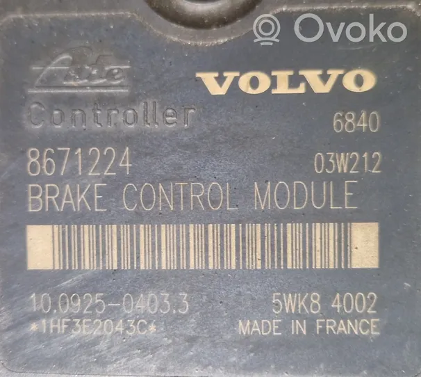 Volvo V70 Pompa ABS 8671224