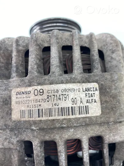 Fiat 500 Generaattori/laturi 51714791