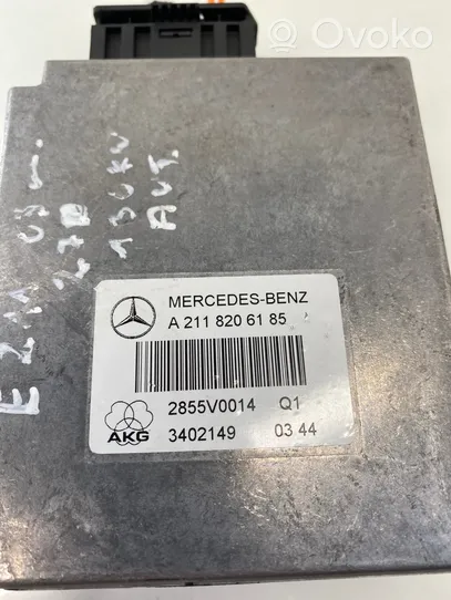 Mercedes-Benz E W211 Autres unités de commande / modules A2118206185