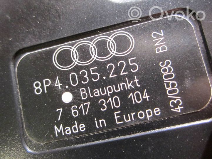 Audi A3 S3 A3 Sportback 8P Antenas pastiprinātājs 8P4035225