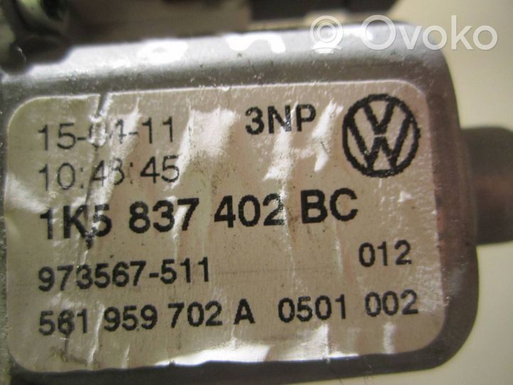 Volkswagen Golf VI Elektryczny podnośnik szyby drzwi przednich 1K5837402BC