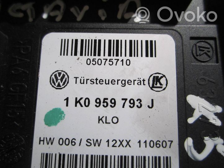 Skoda Octavia Mk2 (1Z) Etuoven ikkunan nostomoottori 1T0959701D