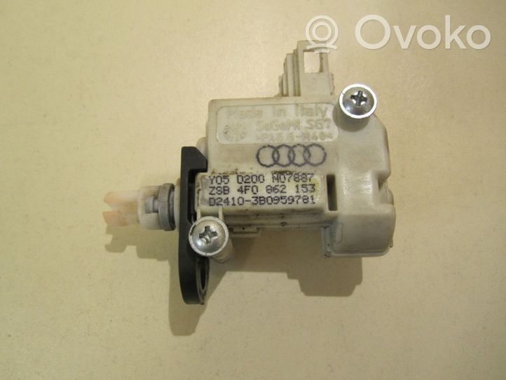 Audi A6 S6 C6 4F Serratura del tappo del serbatoio del carburante 4F0862153