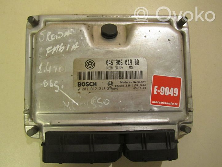 Skoda Fabia Mk1 (6Y) Sterownik / Moduł ECU 045906019BR