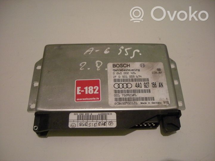 Audi A6 S6 C5 4B Module de contrôle de boîte de vitesses ECU 4A0927156AN