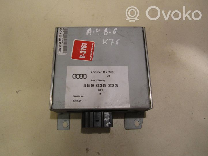 Audi A4 S4 B6 8E 8H Amplificateur de son 8E9035223