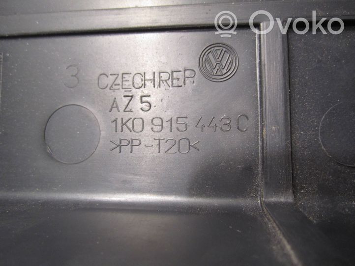 Volkswagen Golf V Coperchio/tappo della scatola vassoio della batteria 1K0915443C