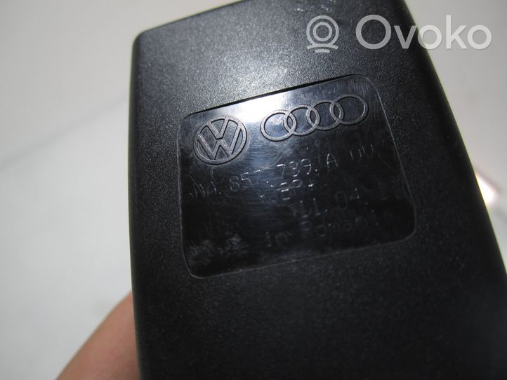 Volkswagen PASSAT B7 Rear seatbelt buckle 3AA857739A