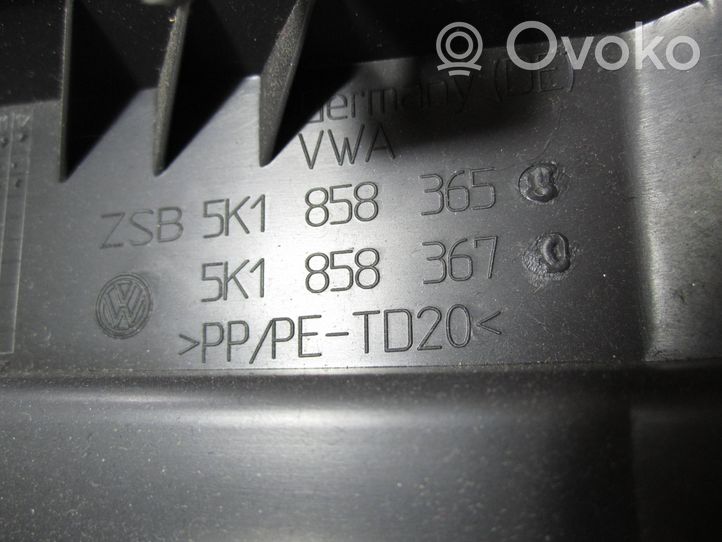 Volkswagen Golf VI Kita panelės detalė 5K1858367C