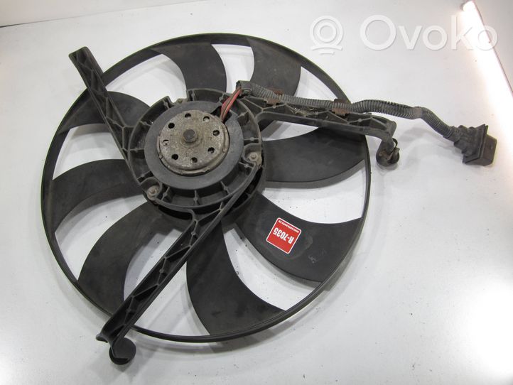 Volkswagen Polo IV 9N3 Ventilatore di raffreddamento elettrico del radiatore 6Q0121206D