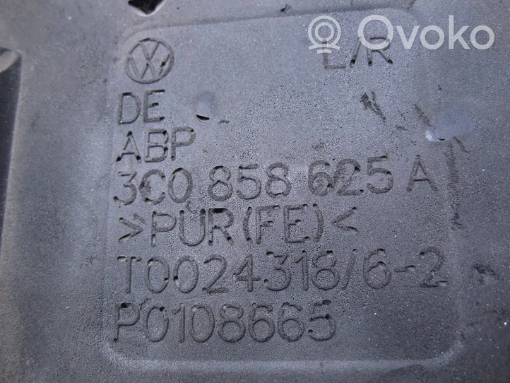 Volkswagen PASSAT B7 Ohjauspyörän pylvään verhoilu 3C0858625A