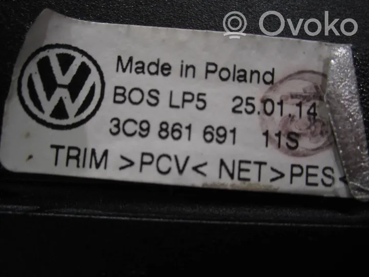 Volkswagen PASSAT B6 Tavaratilan suojaverkko 3C9861691