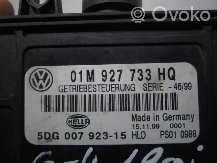 Volkswagen Golf IV Gearbox control unit/module 01M927733HQ